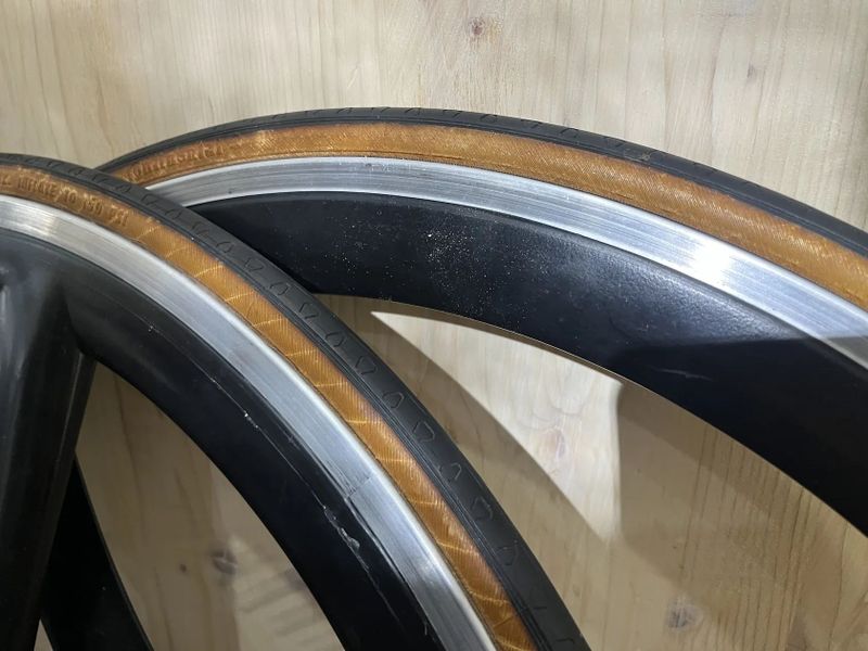 Retro/vintage par kol Spengle, plášťová, ořech Shimano