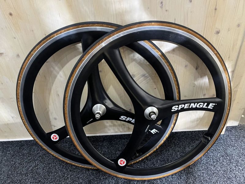 Retro/vintage par kol Spengle, plášťová, ořech Shimano