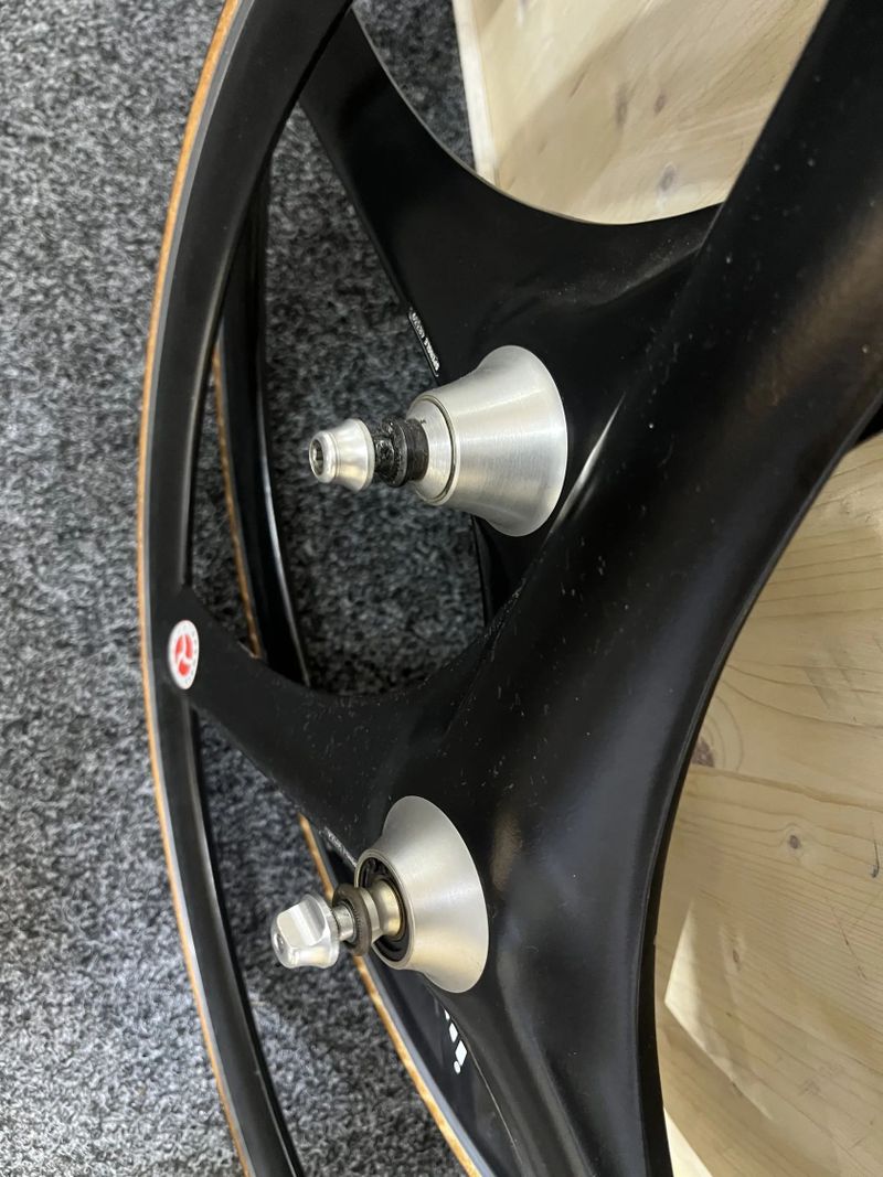 Retro/vintage par kol Spengle, plášťová, ořech Shimano