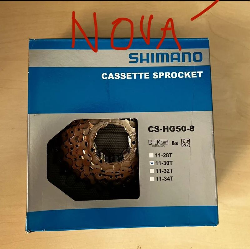 Shimano Claris 2x8 sada (kotoučové brzdy, kliky a střed)