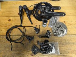 nová sada Shimano GRX RX610 2x12