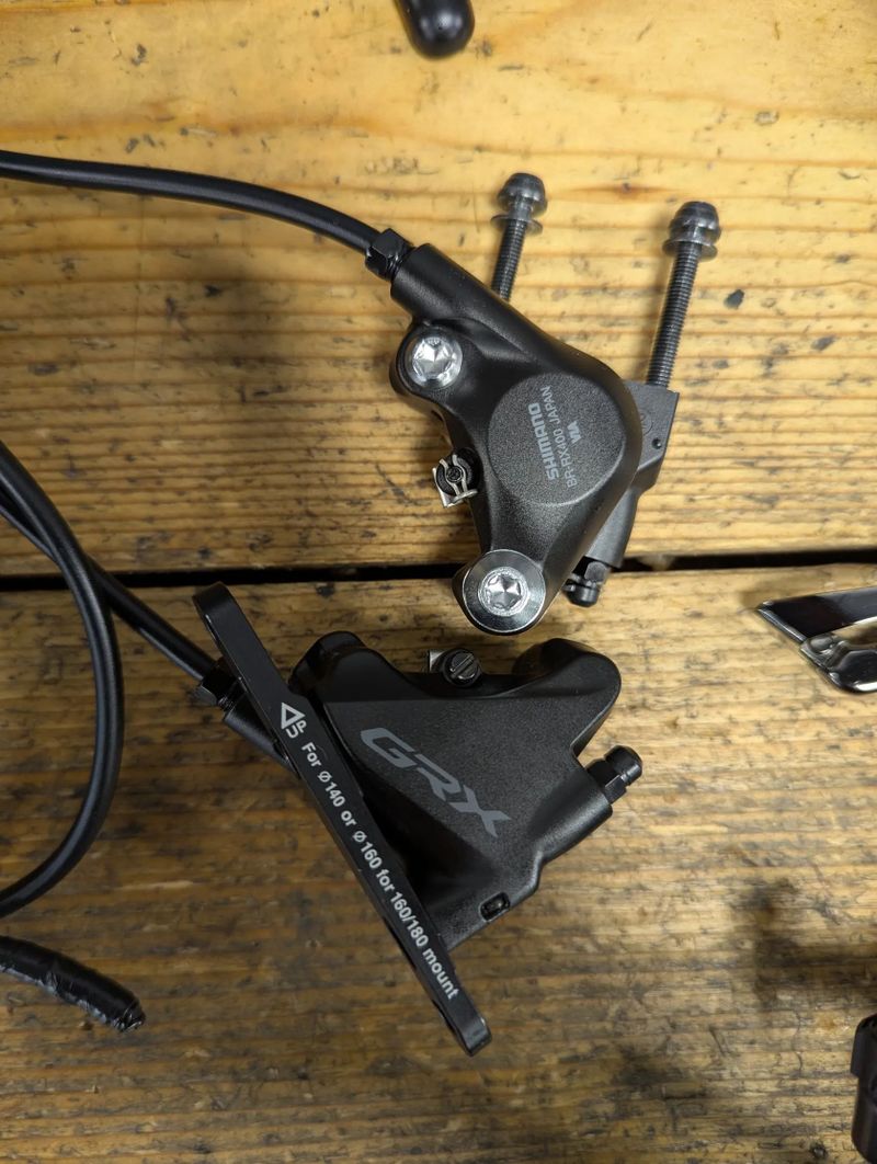 nová sada Shimano GRX RX610 2x12