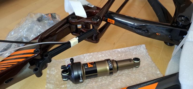 Rámový set KTM Scarp Exonic 100 mm - vel. S
