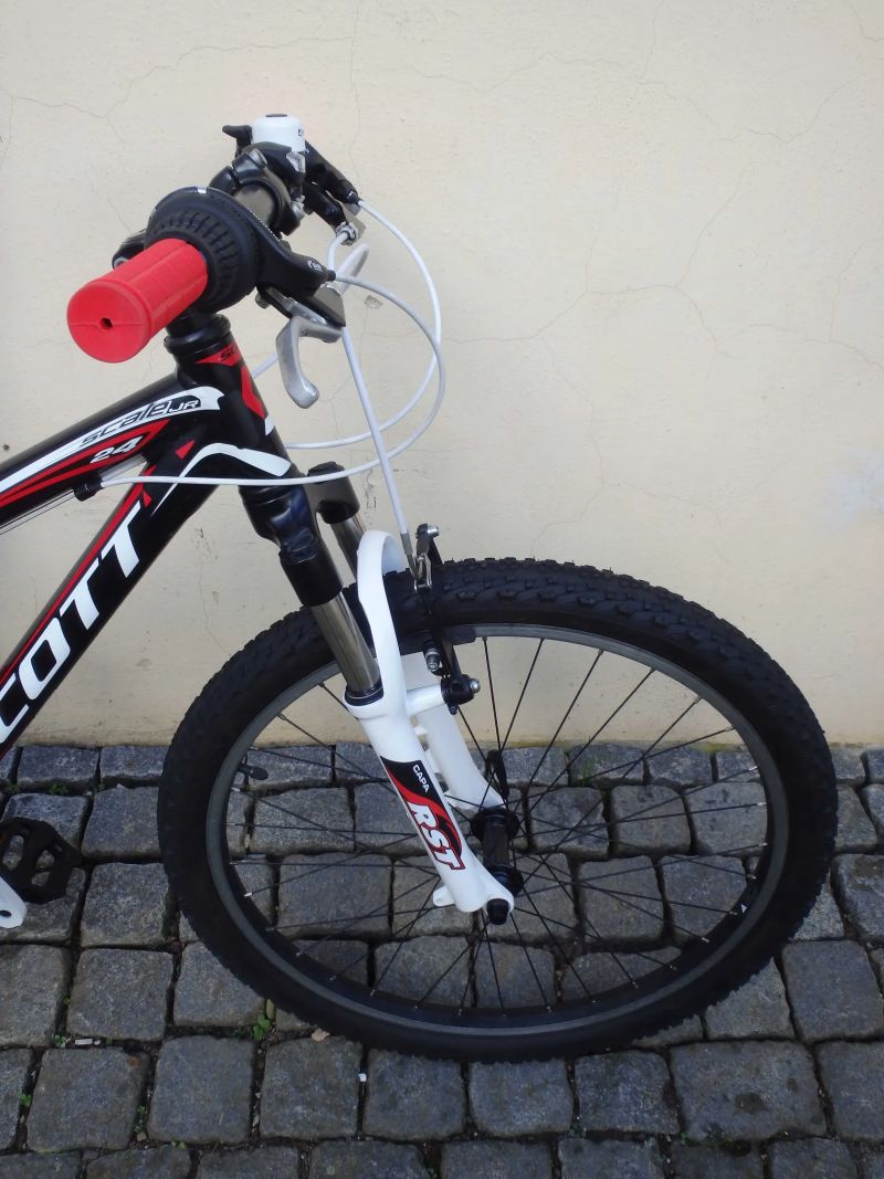 dětské kolo Scott Scale jr 24, pro děti s výškou 115-155cm+dárek