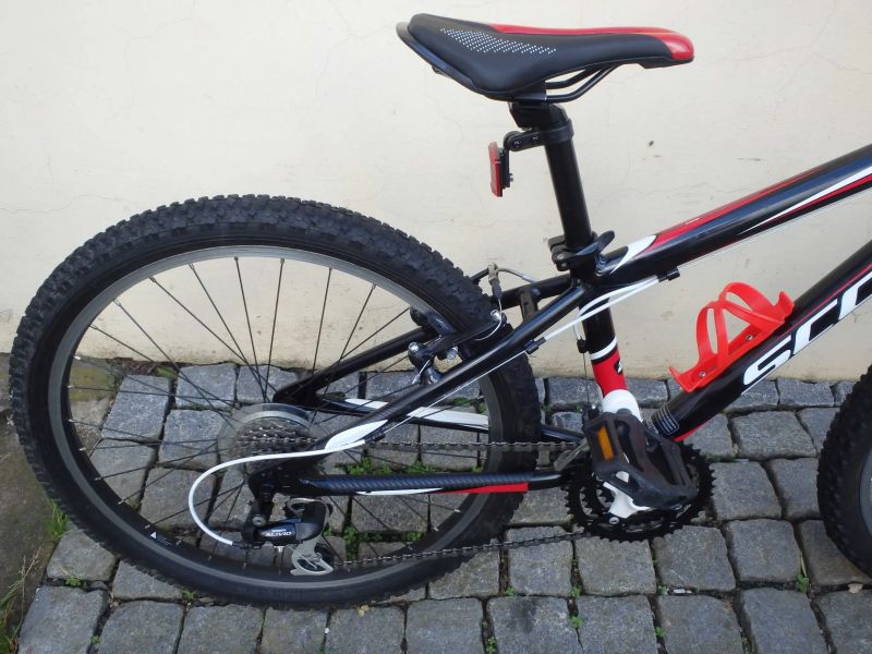 dětské kolo Scott Scale jr 24, pro děti s výškou 115-155cm+dárek