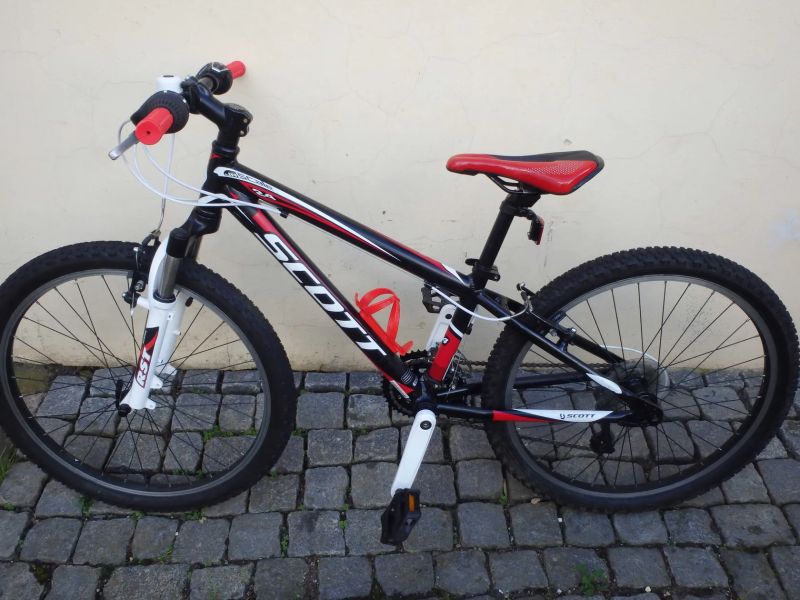 dětské kolo Scott Scale jr 24, pro děti s výškou 115-155cm+dárek