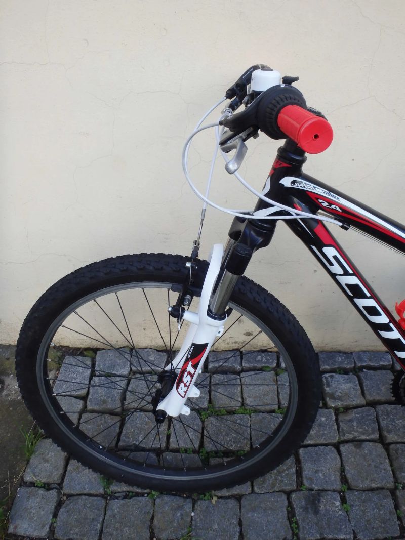 dětské kolo Scott Scale jr 24, pro děti s výškou 115-155cm+dárek