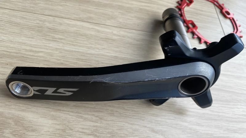 Kliky Shimano SLX FC-M7000 155mm + převodníky 34/24z a 30z