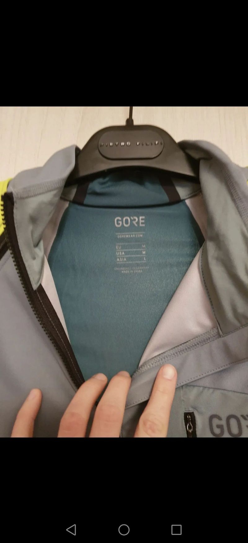Gore Phantom windstopper + termoprádlo+ rukavice