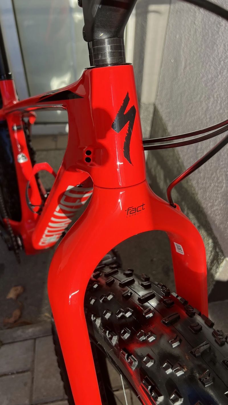 Specialized FATBOY Comp Carbon - rocket red L