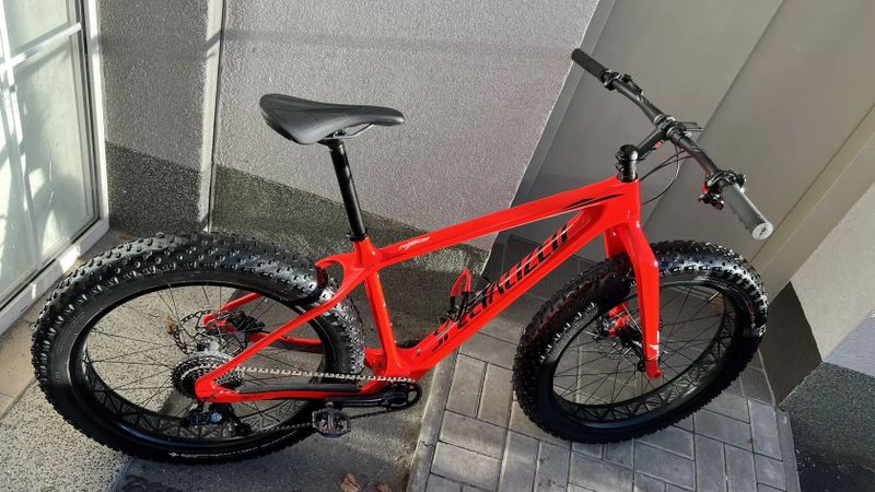 Specialized FATBOY Comp Carbon - rocket red L
