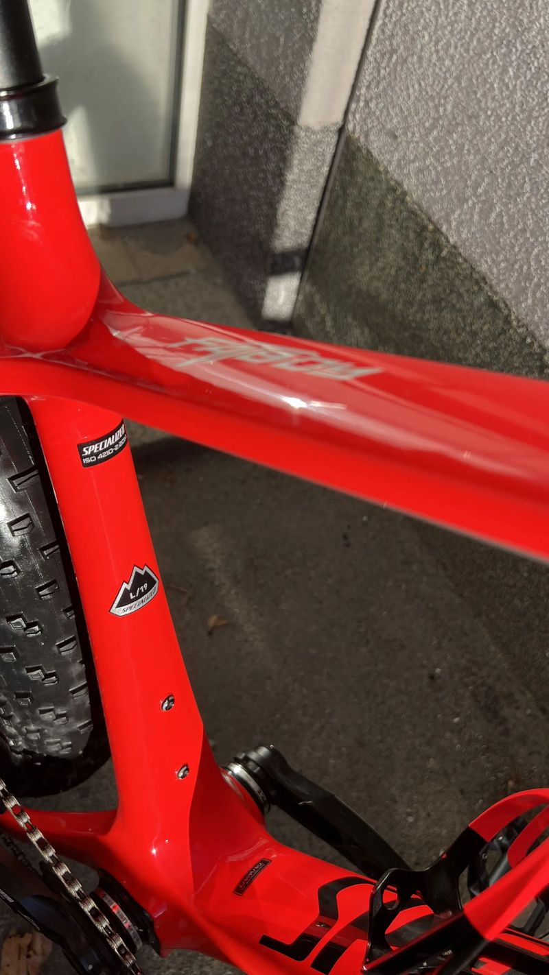 Specialized FATBOY Comp Carbon - rocket red L