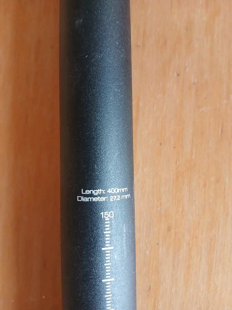 Sedlovka 400mm,27,2mm-NOVÁ