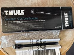 Syntace X-12 Axle Adapter - adaptér Thule Chariot na pevnou osu