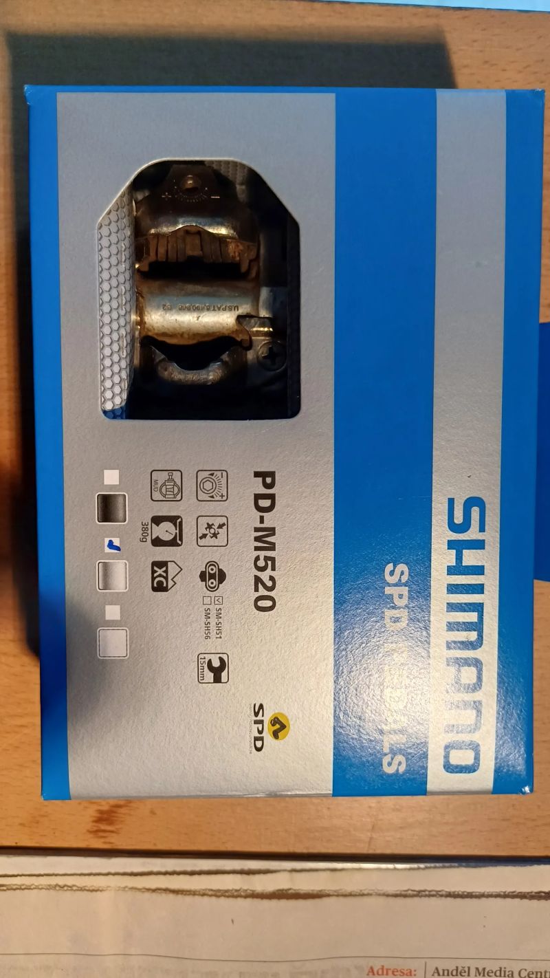 Sedlovka Syncros a Shimano mtb spd