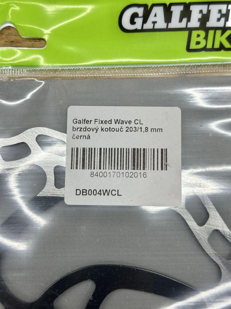 brzdový kotouč Galfer fixed wave CL | 203 mm