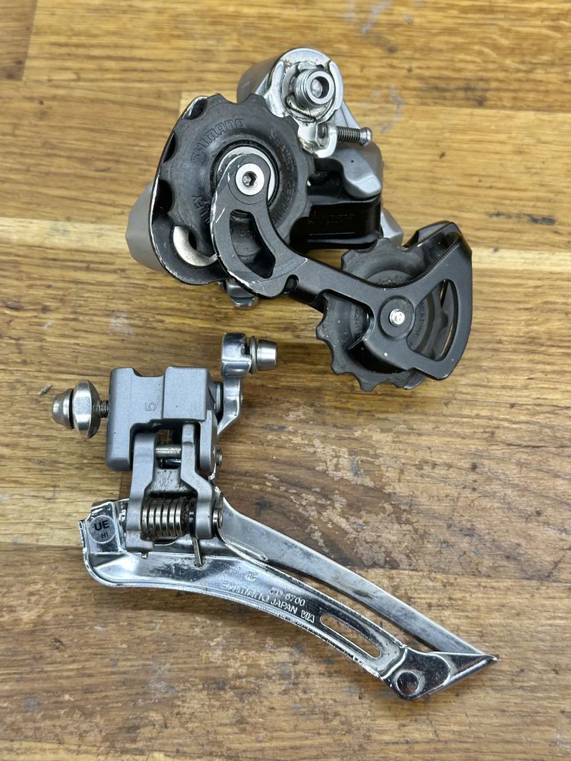 přehazovačka a přesmykač Shimano Ultegra 6700 | 2x10 speed
