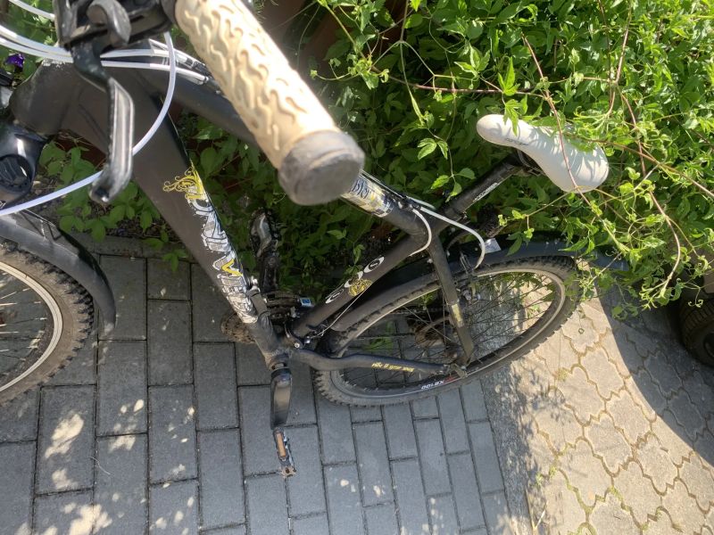 Juniorské horské kolo seskládané velikost 17