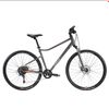Decathlon - RIVERSIDE Trekové kolo 700 šedo-oranžové