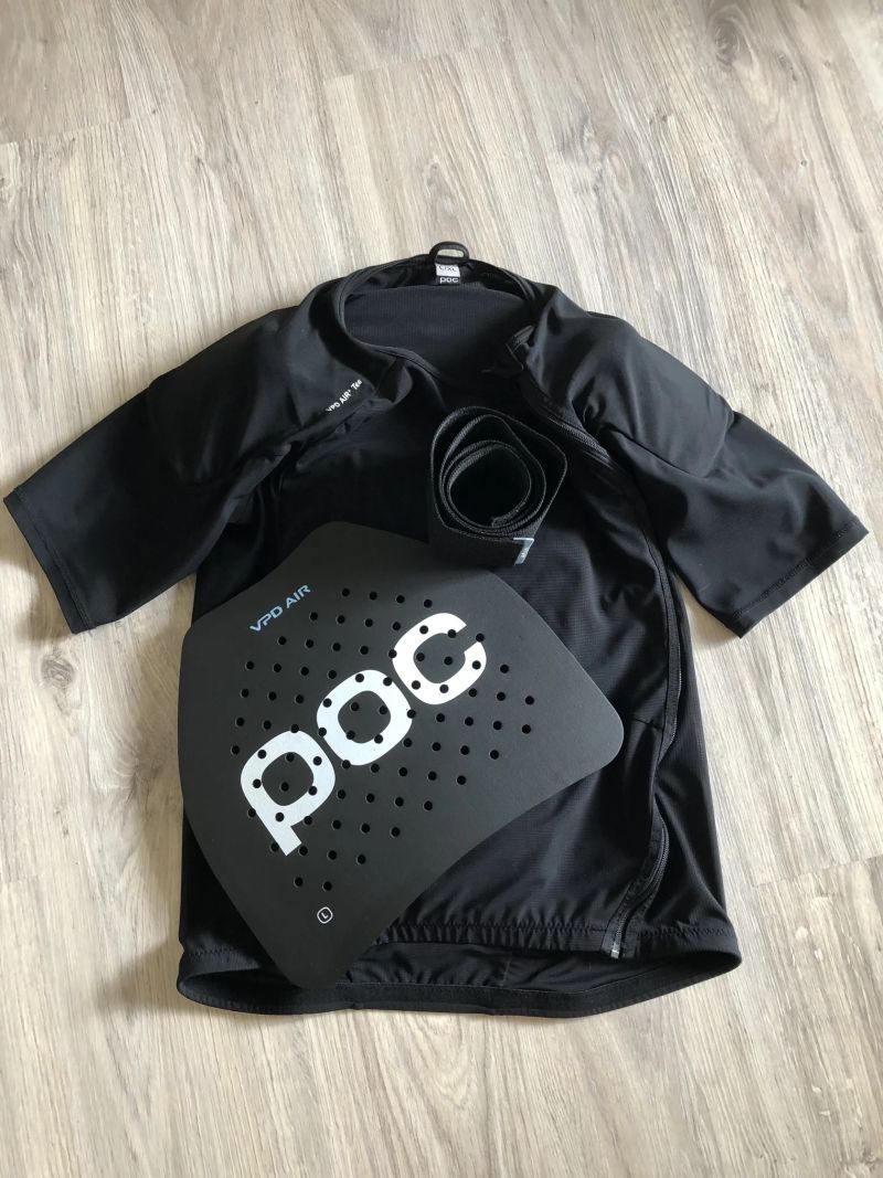 POC Chráničová vesta - POC VPD Air+Tee - Uranim Black