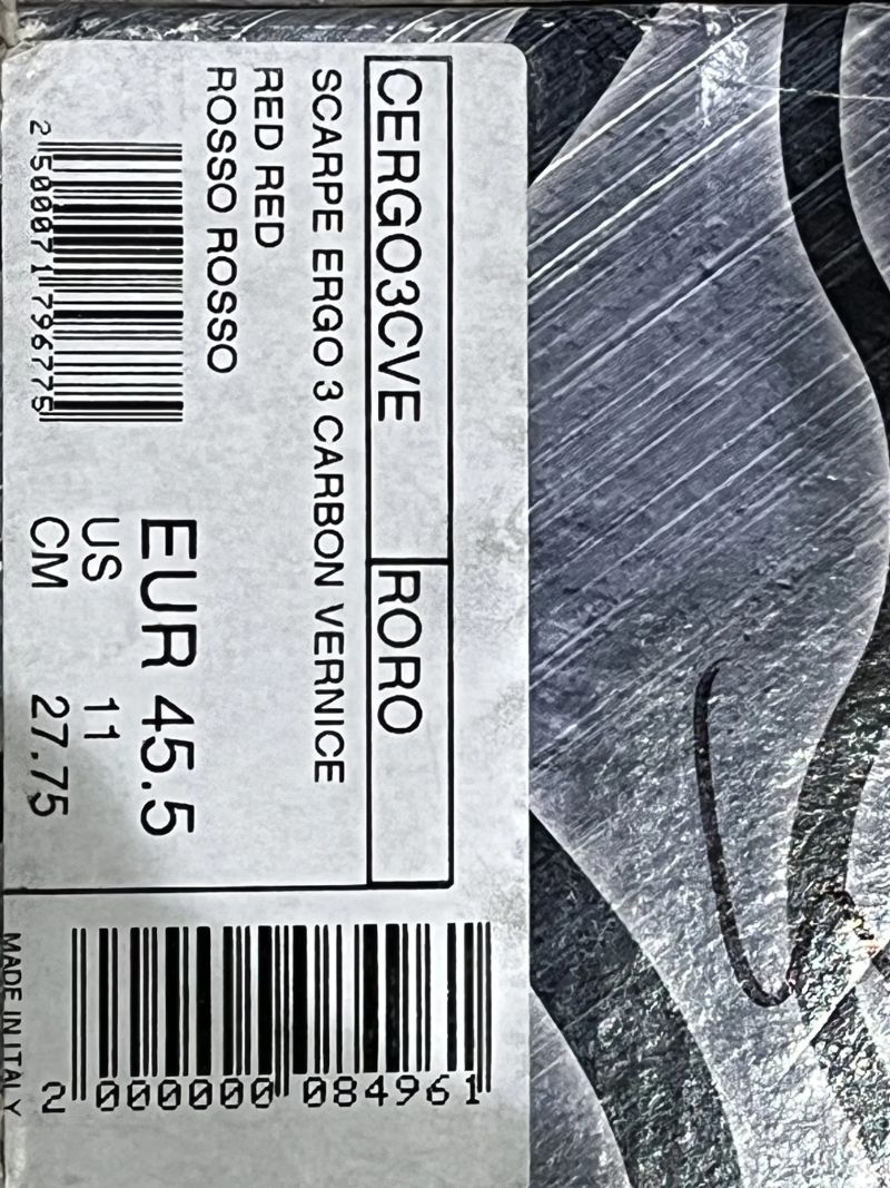 Sidi Ergo 3 Carbon vel. 45,5