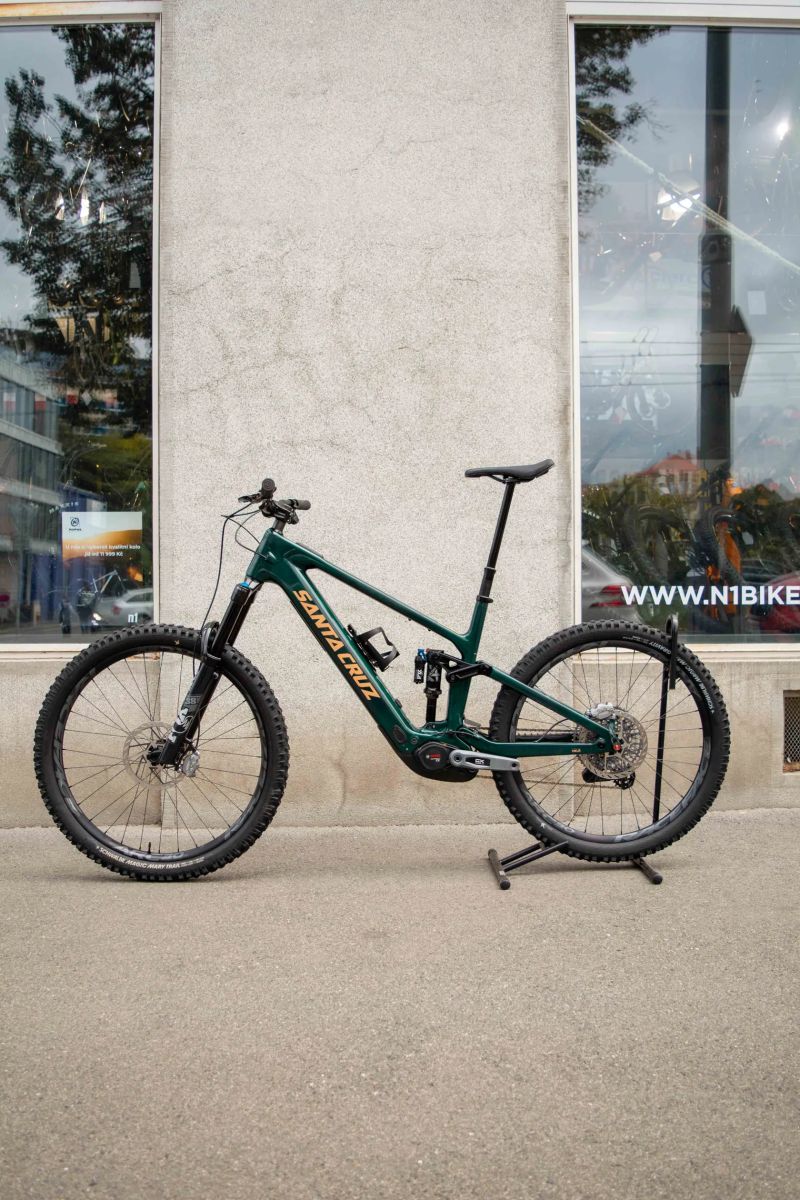Santa Cruz Vala 1 C MX GX AXS – Carbon e-MTB 2025 – Midnight Green