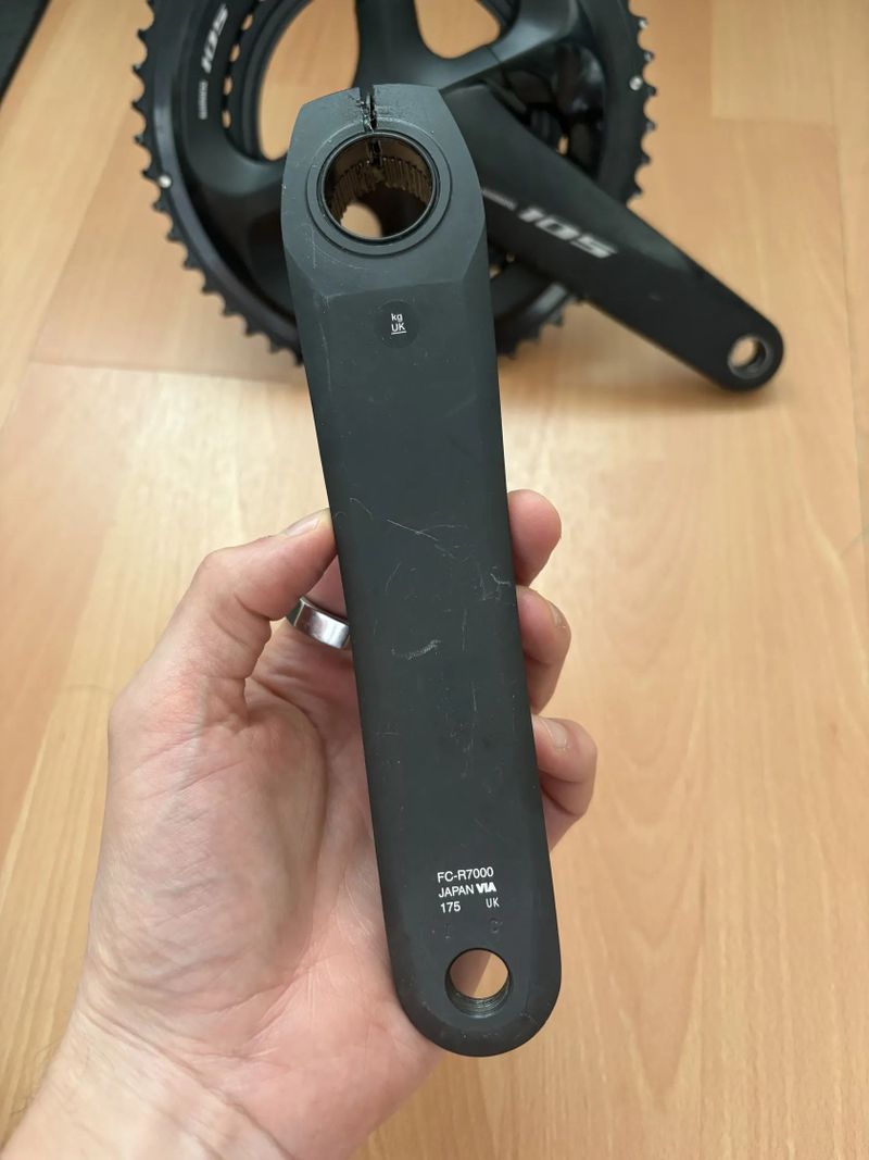 Kliky Shimano 105 (FC-R7000) / 52-36 / 175mm