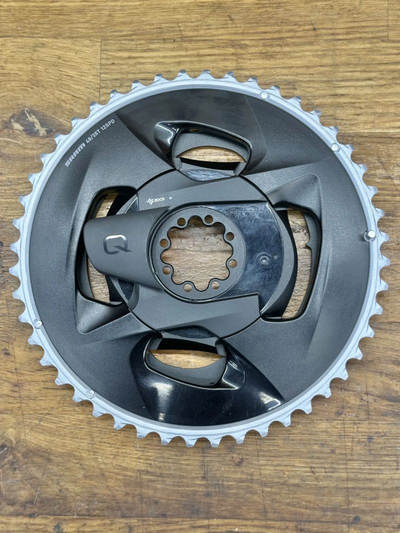watmetr v převodníku Sram Quarq AXS | 48x35t | 8 bolt