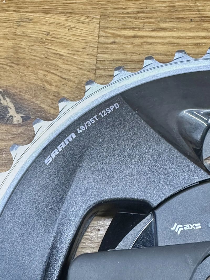 watmetr v převodníku Sram Quarq AXS | 48x35t | 8 bolt