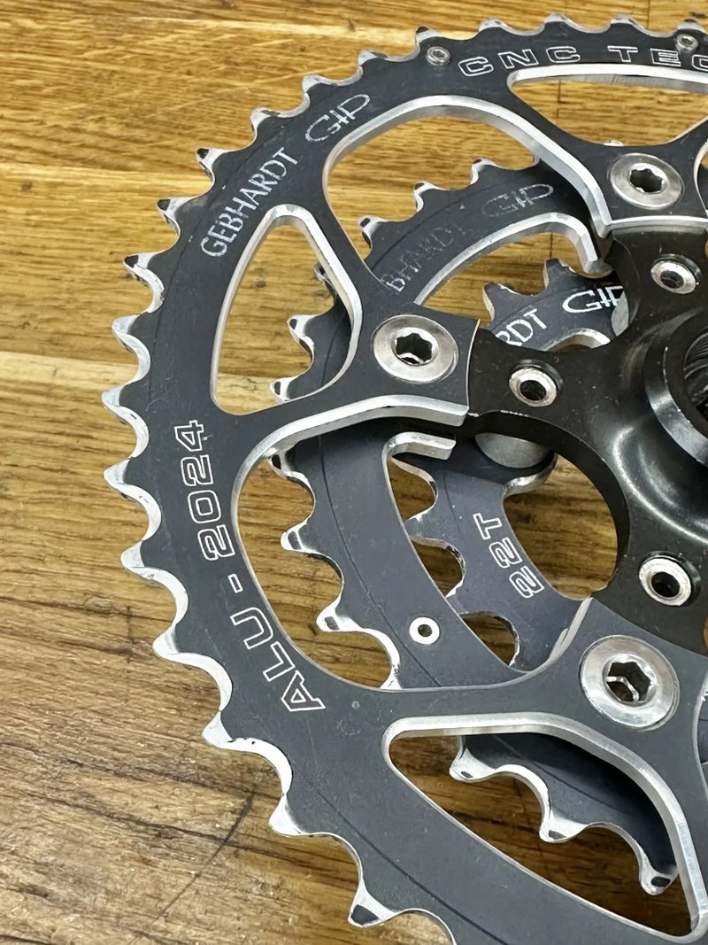 retro kliky Race Face Forged | převodníky Gebhardt 44x32x22 | 175 mm | středová osa Shimano