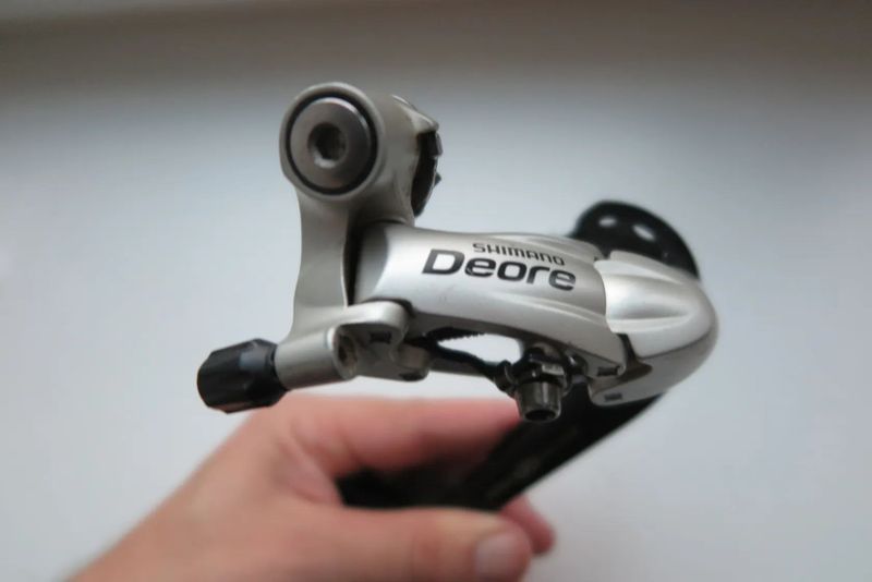 Inverzní přehazovačka Deore 9s + kazeta