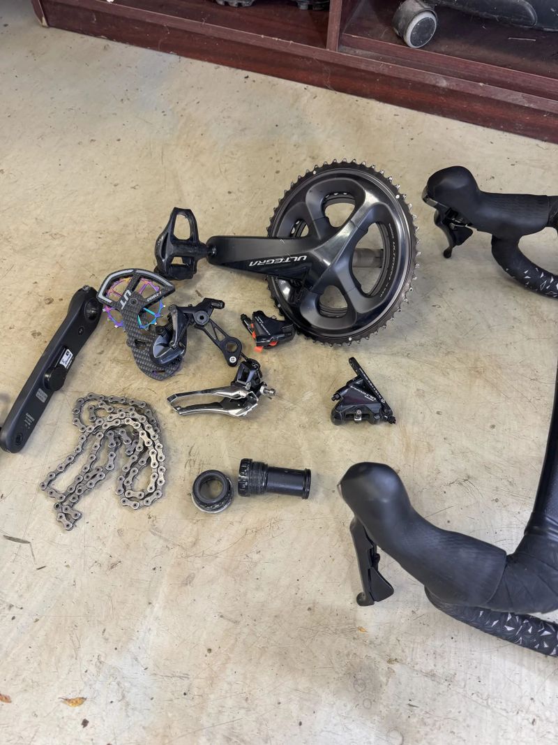 Shimano Ultegra Fc-R8000 2x11, wattmetr inpeak