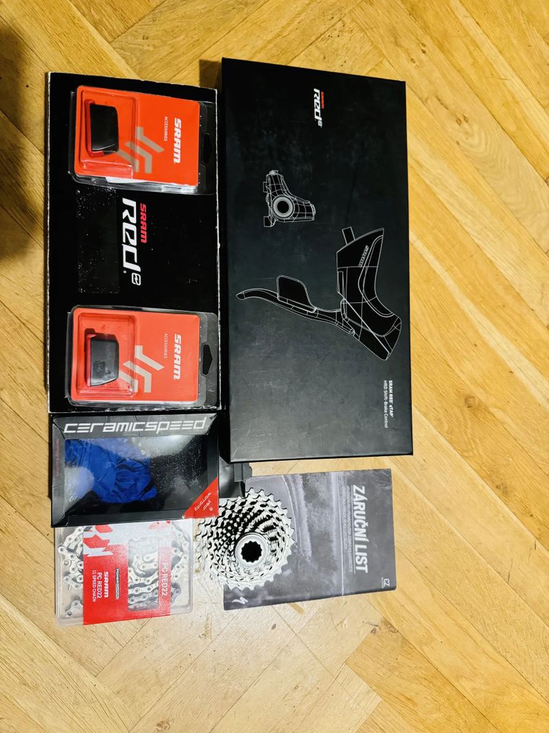 Specialized S-Works Venge Vias disc watt, ceramic, sram red
