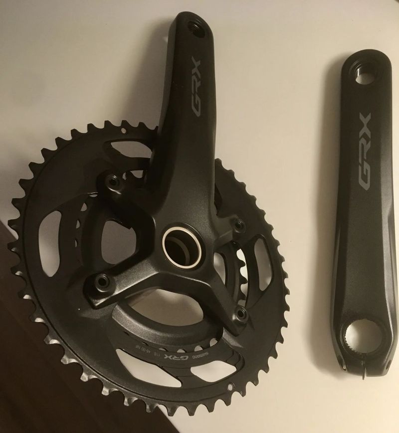 Kliky Shimano GRX FC-RX600 2x11, 172,5 mm