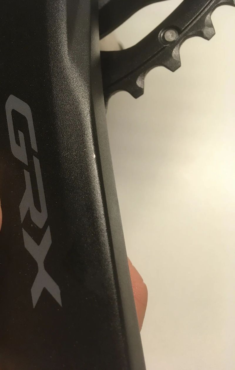 Kliky Shimano GRX FC-RX600 2x11, 172,5 mm