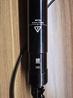 Sedlovka TranzX JD-YSP39 34,9 mm × 455 mm × 150 mm. 