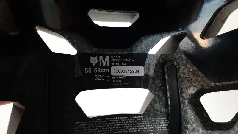 Helma na kolo Fox Crossframe Pro white - NOVÁ 