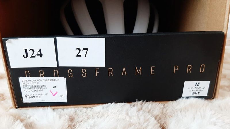 Helma na kolo Fox Crossframe Pro white - NOVÁ 