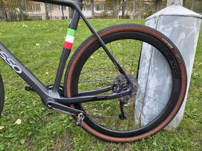 Basso Palta - kliky Quarq s wattmetrem, Shimano GRX Di2, 11speed