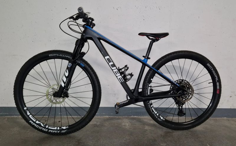 Cube Elite C:62 SLX Rookie carbon blue'n'red
