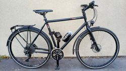 VSF fahrradmanufaktur T500, špičkové cestovní kolo, kompletně seřízené, minimálně jeté