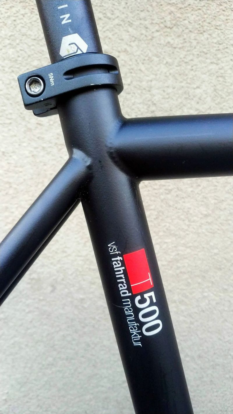 VSF fahrradmanufaktur T500, špičkové cestovní kolo, kompletně seřízené, minimálně jeté