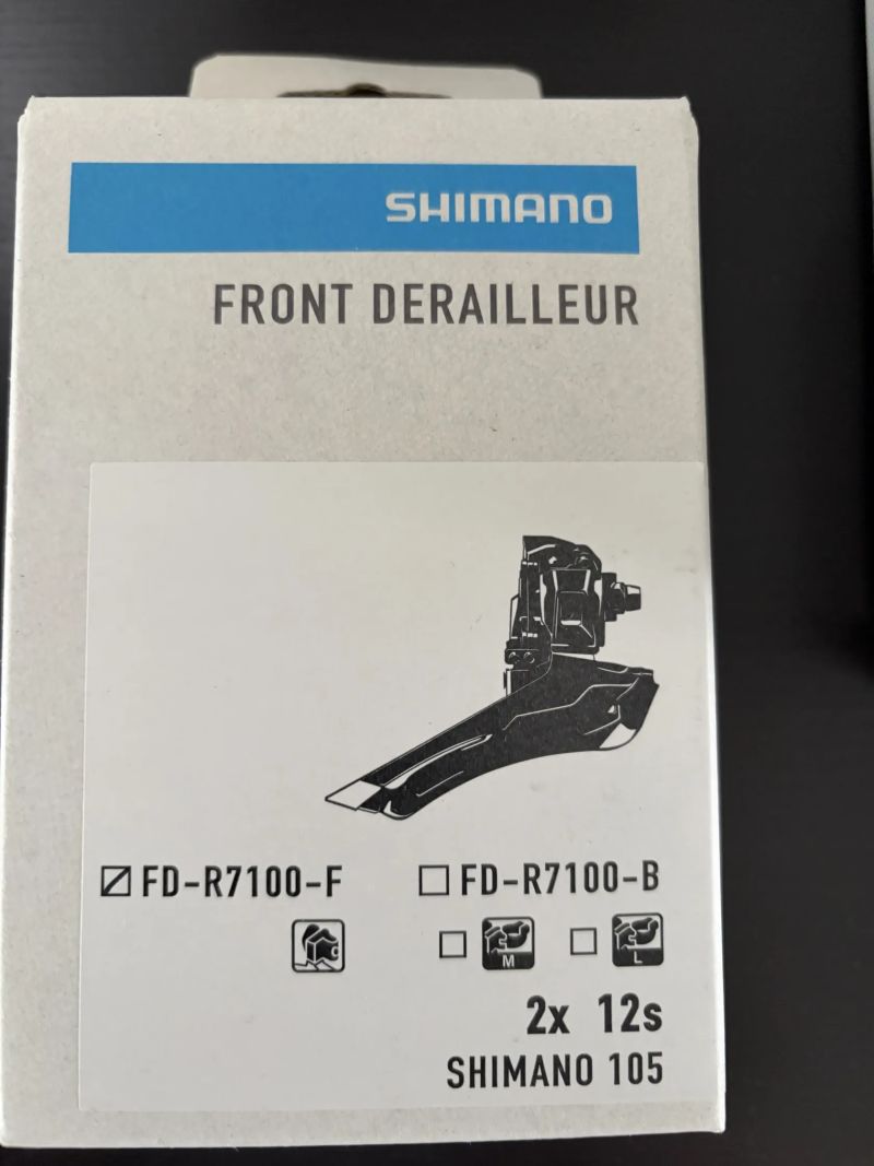 Shimano 105 R7100 2x12, mechanické řazení