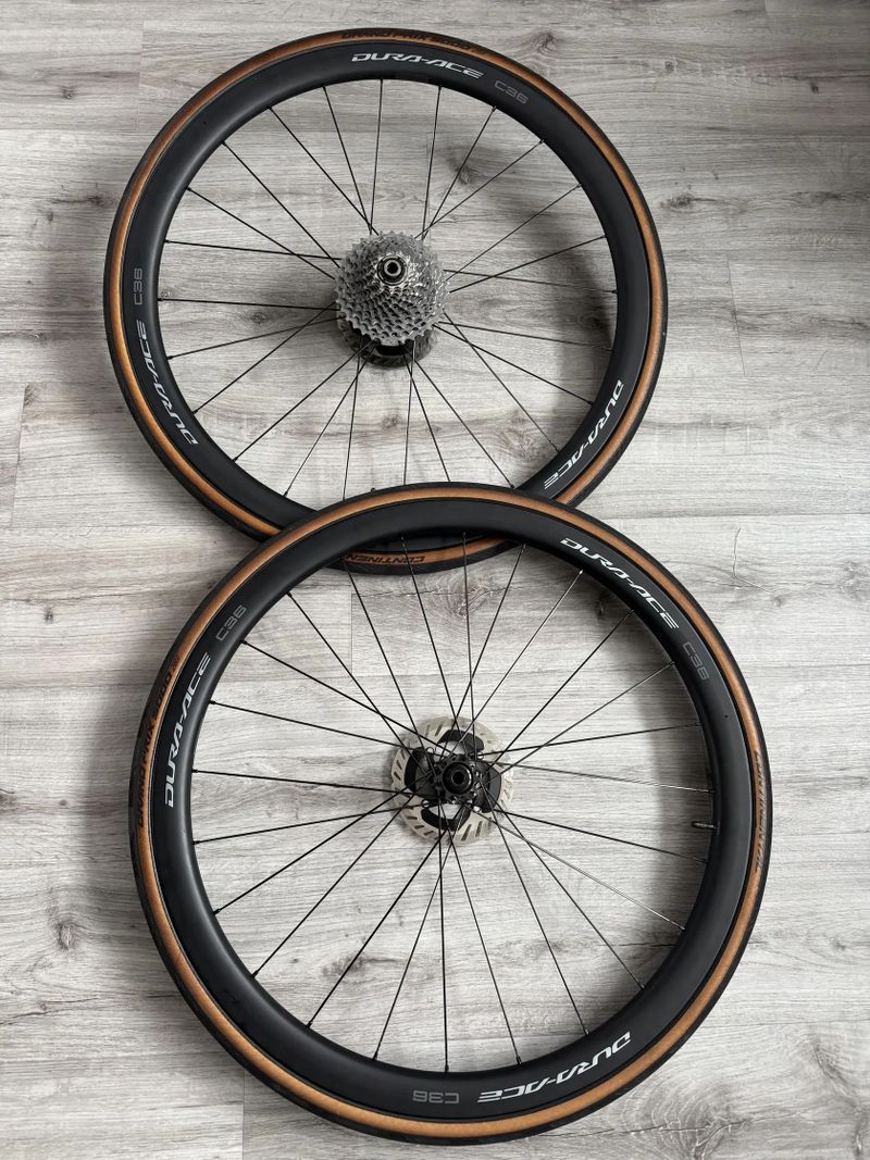 Shimano DURA-ACE C36 ,disc CL WH-R9270 