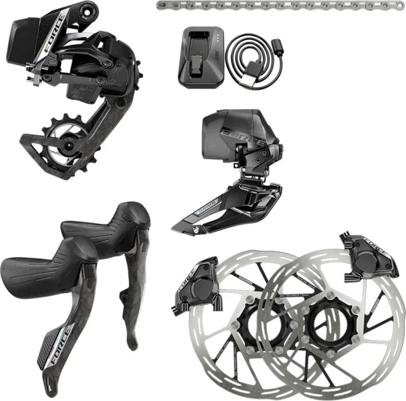 silniční/gravel sada SRAM Force E1 AXS 2x12