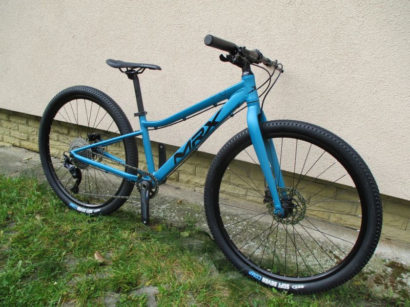Nové lehké 27,5" kolo MRX Barbus Face vel. 13", alu pevná vidlice, Deore 1x10,