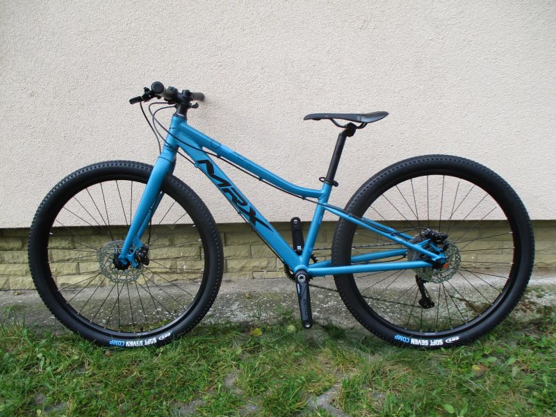 Nové lehké 27,5" kolo MRX Barbus Face vel. 13", alu pevná vidlice, Deore 1x10,