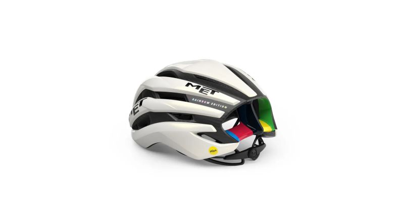 MET přilba TRENTA 3K CARBON MIPS Rainbow Limited Edition