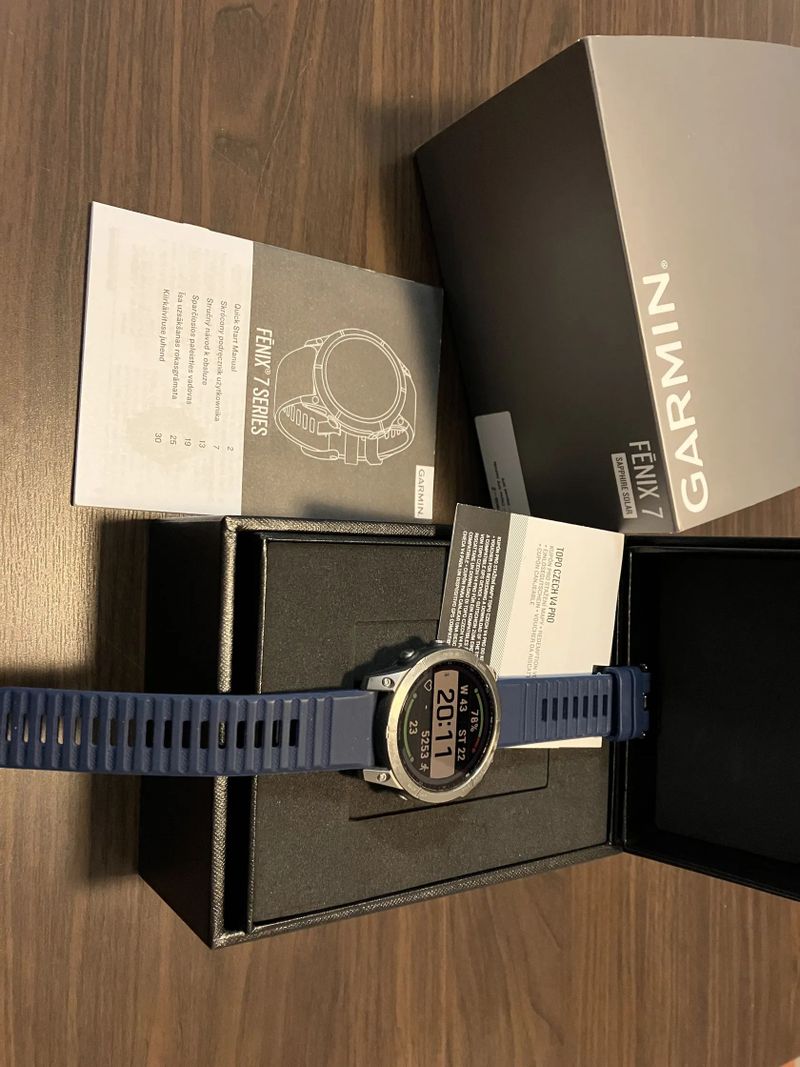 Garmin Fenix 7 Sapphire Solar