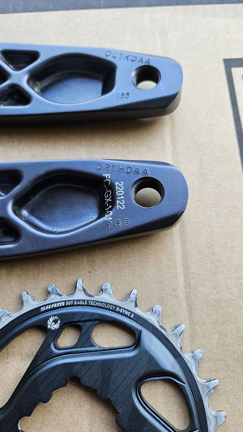 Kliky Sram GX 165mm DUB Wide/ 175mm DUB